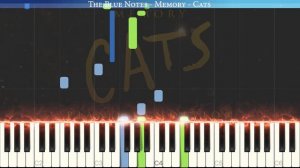 Memory - Cats | Piano Tutorial