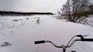 Тест драйв миниснегохода ХАСКИ. Часть 1.