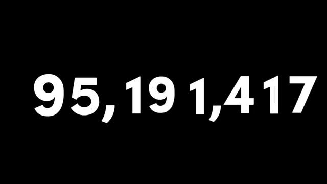 Numbers 0 To 1 Quadrillion With Sounds