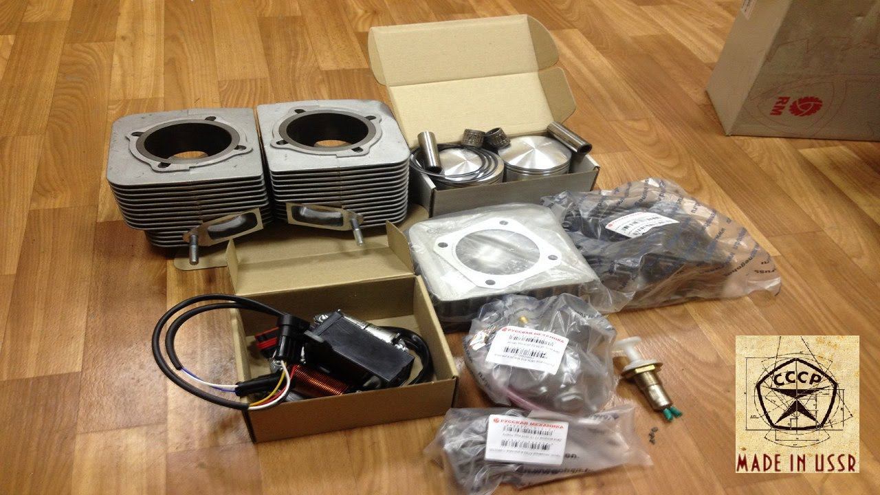 СНЕГОХОД БУРАН . Доработка и сборка мотора РМЗ-640 Часть #1. 2015г. смотреть онлайн