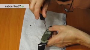 Разборка складного ножа. Техобслуживание китайской Spyderco Paramilitary 2