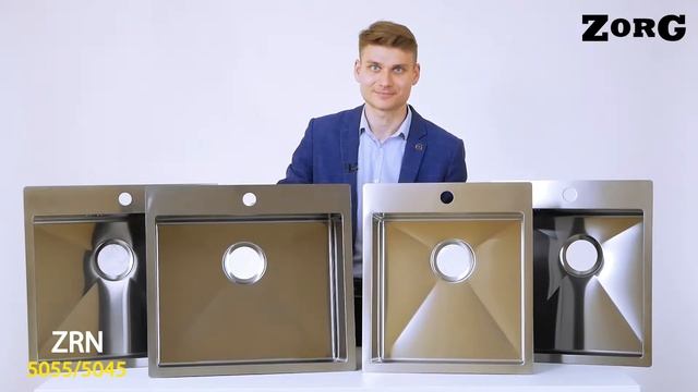 Кухонные мойки ZorG ZRN