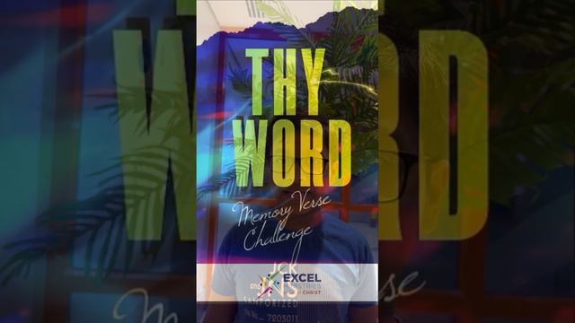 THY WORD | MEMORY VERSE CHALLENGE | ENGLISH | JUN AGE 7-10 | 1 JOHN 5:3 | DAY 11 #excelvbs #bible