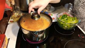 Суп со стручковой фасолью