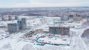 Динамика строительства ЖК Меридиан ЮГ Ноябрь 2021 || Застройщик Меридиан || Новостройки Тюмени