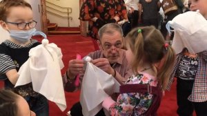 Мастер-класс по изготовлению тростевой куклы в честь Дня кукольника