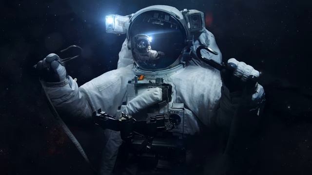 Картинка космос. Космонавт, тёмное пространство, исследование | Picture space. Cosmonaut, dark spac