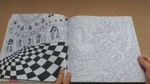 Обзор раскраски Lizzie Mary Cullen "The Magical Journey" / "Волшебное путешествие".