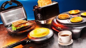 Необычная техника для кухни: блинница, вафельница, тостер, йогуртница