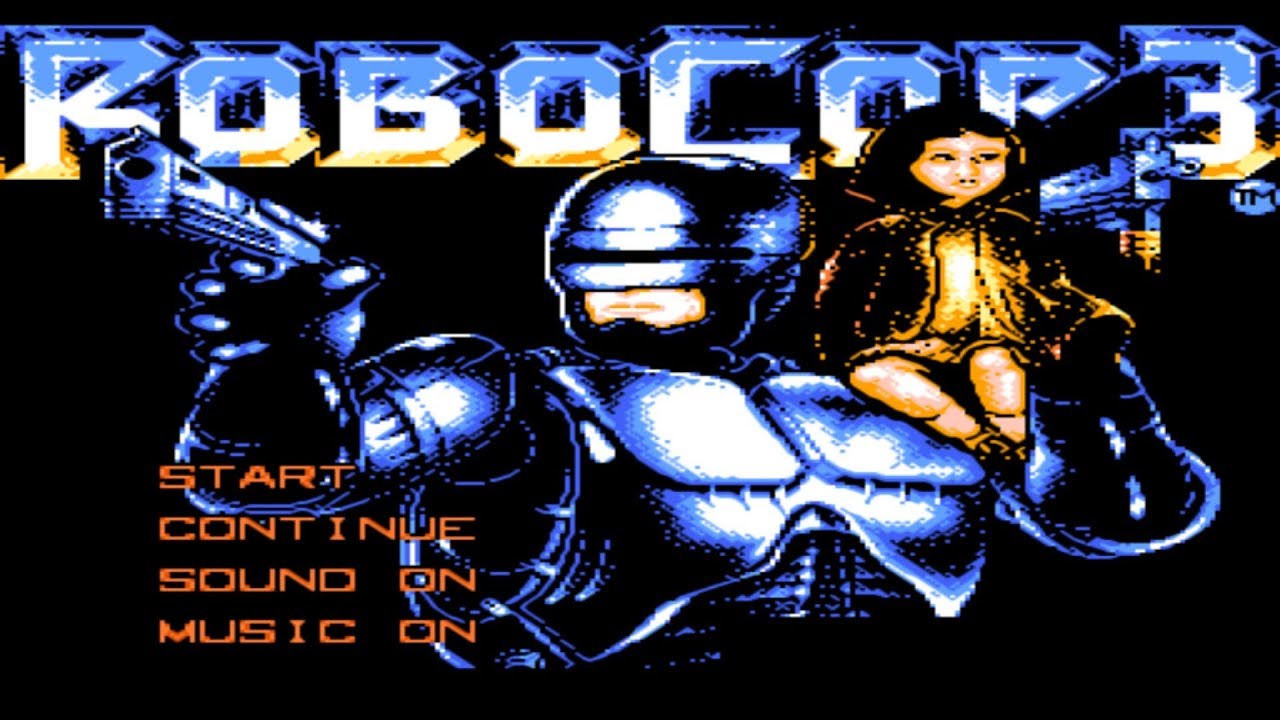 RoboCop 3 (1992) ПРОХОЖДЕНИЕ БЕЗ СМЕРТЕЙ игра NES(Денди)