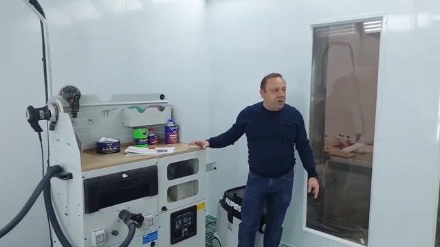 Семинар по работе с мобильной установкой для удаления пыли Rupes KR2A смотреть онлайн