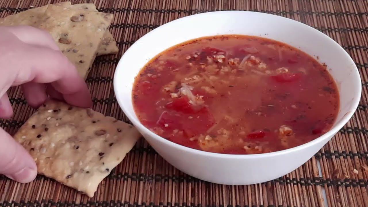 Яркий вкус и цвет. СУП ПАПРИКА с фаршем. #хорошийвкус #суп #суппаприка смотреть онлайн