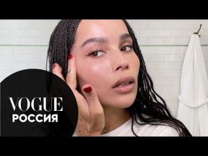 Зои Кравиц: летний уход за кожей и макияж | Vogue Россия