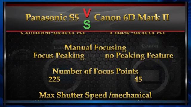 Panasonic S5 vs Canon 6D Mark II Comparison Video (Spec Comparison) смотреть онлайн