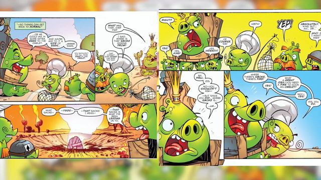 Angry Birds Transformers - COMIC BOOK issue no. 1 смотреть онлайн