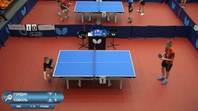 Гордин Игорь (284) - Соболь Вячеслав (0). Настольный теннис смотреть онлайн
