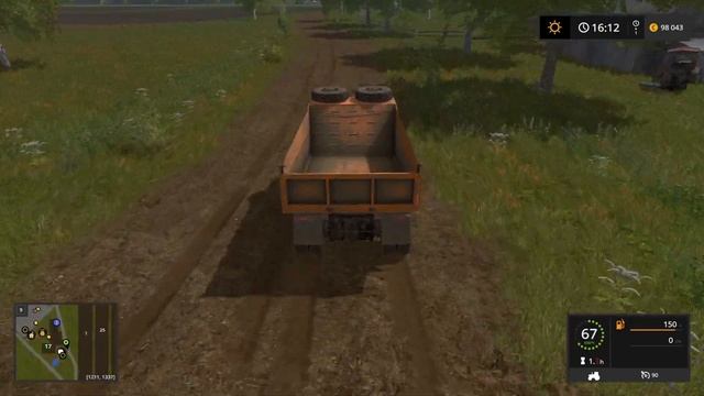 Прохождение Farming Simulator 17 на карте Пригород для фс17 / Снова в деле / РП Farming Simulator 1