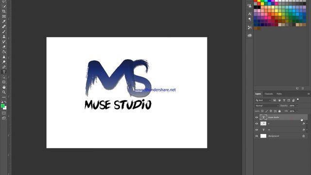 Logo Mockup Design In photoshop | How to create professional logo in photoshop cc. смотреть онлайн