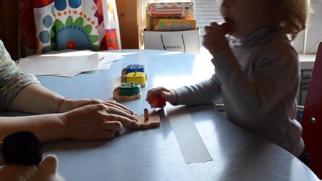 Занятия с ребенком / учим цвета / сурдопедагог (КИ) смотреть онлайн