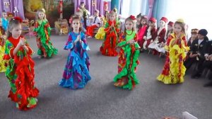 Цыганский танец. Осенний утренник "Ярмарка”.  Старшая группа детсада № 160 г. Одесса 2019