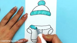 Как сделать КОСТЮМ СНЕГУРОЧКИ для Уточки Лалафанфан своими руками DIY | Бумажная одежда для Лалафан