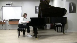 Ланцова Полина, 7 класс. К. Черни – Этюд №41, op.740