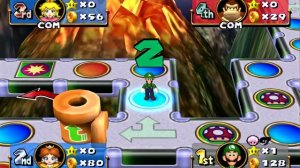 Mario Party 4 - Luigi vs Daisy vs DK vs Peach - Shy Guy's Jungle Jam