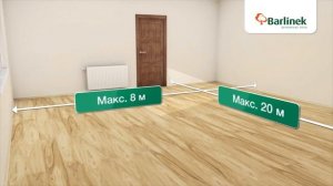 Монтаж паркетной доски Barlinek с замковой системой Seger
