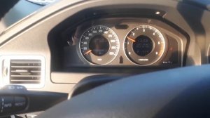 Volvo xc 70 d5 cold start at -21°C