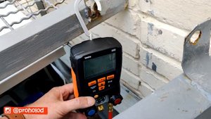 ''Система орошения конденсатора'' И новый инструмент TESTO 550