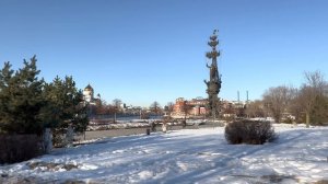 MOSCOW WALKING TOUR 4K. RUSSIA 2022. SPRING. ПРОГУЛКА ПО МОСКВЕ.  ПАРК ГОРЬКОГО, МУЗЕОН روسيا، موسك