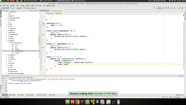 Урок Java 269: Patterns 2: Factory