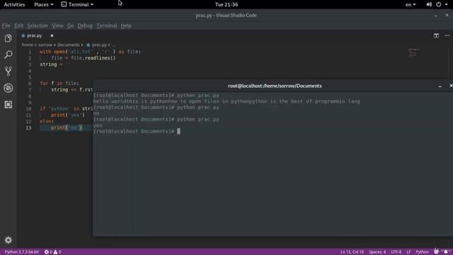 File Handling: File In Python || Learning about File Handling | Python and Django