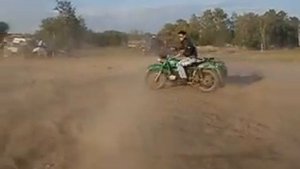 дрифт на мотоцикле урал