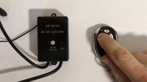 Записать пульт в универсальный приёмник GE-RCV1