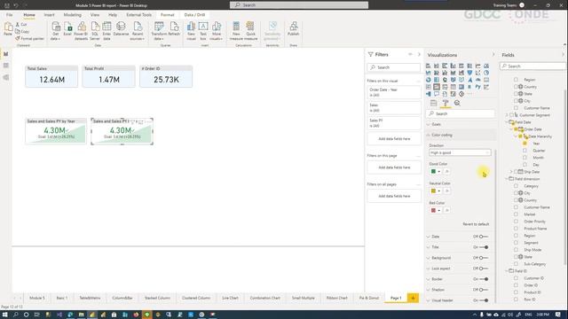 Data Visaulization with Power BI - ตอนที่ 7 - Power BI Report part 3 смотреть онлайн
