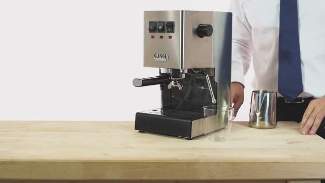 Как приготовить капучино с GAGGIA Classic