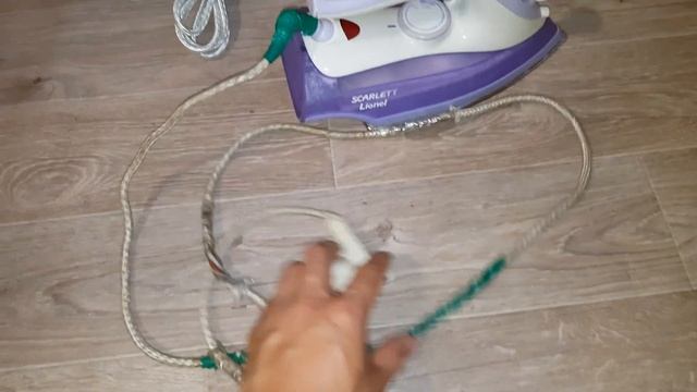 замена кабеля утюга смотреть онлайн