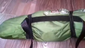 Один из способов переноса палатки