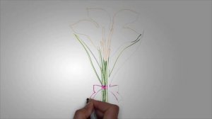 Букет цветов картинки. КАК поэтапно НАРИСОВАТЬ БУКЕТ ЦВЕТОВ