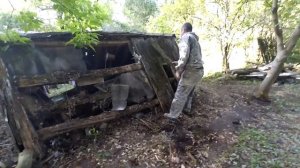 Разбираем сарай. Находим металл под землей. Преображаем участок