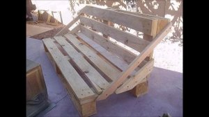 Лавка из поддона своими руками