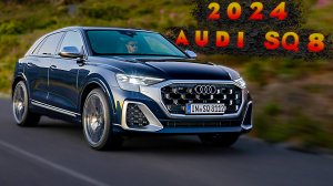 Audi SQ8 2024 - Интерьер, Экстерьер и Сцены вождения!