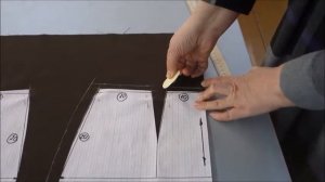 Раскрой прямой юбки, часть 2