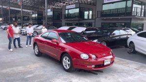 ขอแสดงความยินดี กับคนพิเศษ เจ้าของรถสปอร์ต Toyota Celica ST204 คันสีแดงสุดสวย