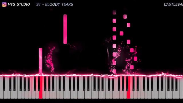 Castlevania 2 Simon's Quest - Bloody Tears | VIDEO GAME PIANO COVER | PIANO TUTORIAL смотреть онлайн