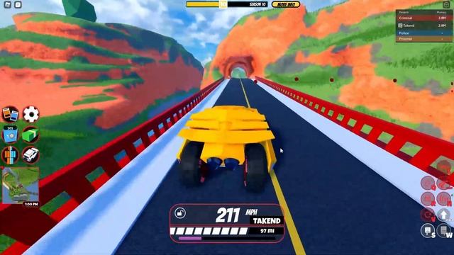 Arachnid in overdrive gear | Roblox Jailbreak смотреть онлайн