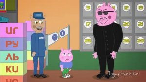 Поросёнок Жорж. Новые серии. Жорж УКРАЛ приставку!?? ПодпрыгайКа.