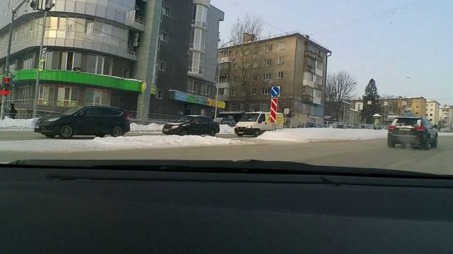 Городские улицы Уфы.