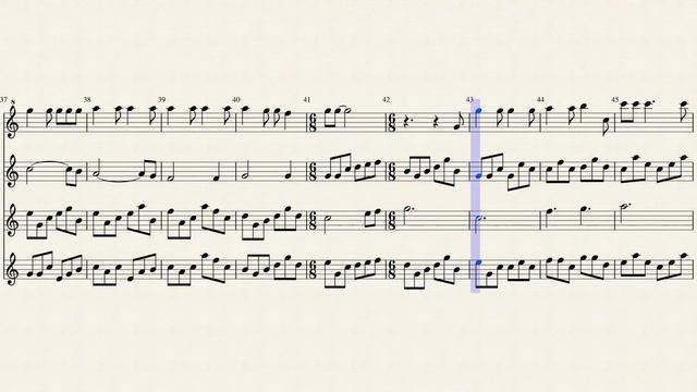 Hallelujah for flute choir смотреть онлайн